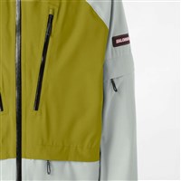 Salomon Men's Venom Full Zip Shell Jacket - Wrought Iron / Cardamon Seed