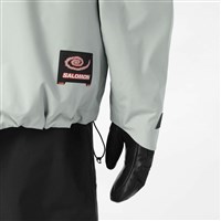 Salomon Men's Venom Full Zip Shell Jacket - Wrought Iron / Cardamon Seed
