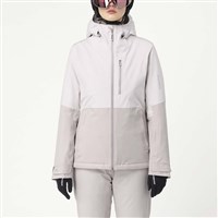 Salomon Women's Highland Jacket - White Sand / Silver Cloud