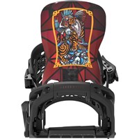Bent Metal Lightning Supermatic Snowboard Bindings - Black / Red
