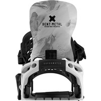 Bent Metal Lightning Supermatic Snowboard Bindings - White 27