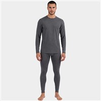 Le Bent Men's Lightweight Crew - Dark Heather Grey