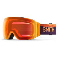 Smith I/O MAG Goggle - Electric Orange Sunrise Frame w/ CP Everyday Red Mirror + CP Strm Yel Fla Lenses (M004273V599MP)