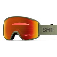 Smith Preview Goggle - Fatigue Green Frame w/ CP Everyday Red Mirror Lens (M004503QM99MP)