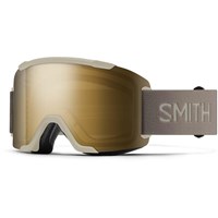 Smith Squad Goggle - Chalk Frame w/ CP Sun Black Gold Mirror + CP Storm Blue Lenses (M007881AP99MN)