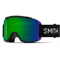 Smith Squad Goggle - Black Frame w/ CP Sun Green Mirror + CP Storm Blue Lenses (M007882QJ99MK)