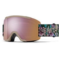 Smith Squad Goggle - Iris Pham AC Frame w/ CP Everyday Rose Gold Mirror + CP Storm Blue Lenses (M007883WR99M5)