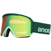 Anon Nesa Goggles + Bonus Lens - Brunswick Green Frame w/ Perc. Variable Green + Perc. Cloudy Pink Lenses (2395012FBU)