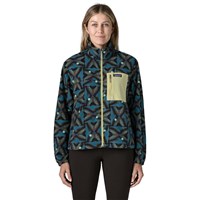 Patagonia Women's Micro D Patch Pocket Jacket - Deep Freeze / Black