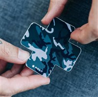 NoSo Patch - X Shapes Collection - Snow Camo