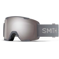 Smith Stash XL Goggle - Cirrus Grey Frame w/ CP Sun Platinum Mirror + CP Storm Blue Lenses (M007873UR995T)