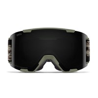 Smith Stash XL Goggle - Eye of the Tiger Frame w/ CP Sun Black + CP Storm Blue Lenses (M007873WL994Y)