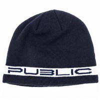 Public Stretch Logo Skully - Navy / White