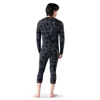 Smartwool Classic Thermal Merino Base Layer Crew - Men's - Black Tie Dye / Honey Gold