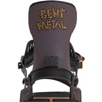Bent Metal Men's Transfer Snowboard Bindings - Coffee