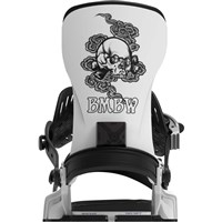 Bent Metal Men's Transfer Snowboard Bindings - White