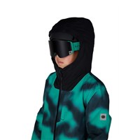 686 Boy's Gateway Shell Jacket - Deep Green Dark Skies Colorblk