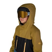 686 Geo Insulated Jacket - Boy's - Bronze Colorblock