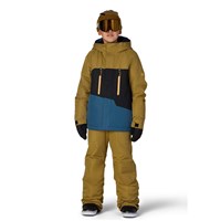 686 Geo Insulated Jacket - Boy's - Bronze Colorblock