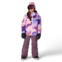 686 Athena Insulated Jacket - Girl's - Alpenglow Blue Sedimentary