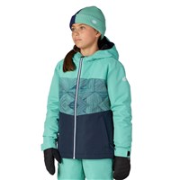 686 Athena Insulated Jacket - Girl's - Wasabi Colorblock