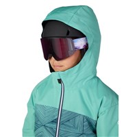686 Athena Insulated Jacket - Girl's - Wasabi Colorblock