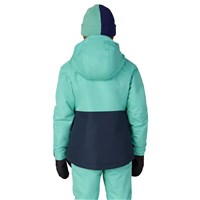686 Athena Insulated Jacket - Girl's - Wasabi Colorblock