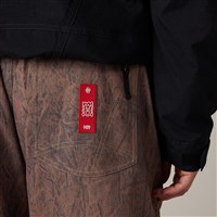 686 Men's 686 Dojo Pant - Brown Crinkle Wash