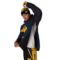 686 Men's 686 x Fox Racing Waterproof Hoody - Fox Navy Colorblock