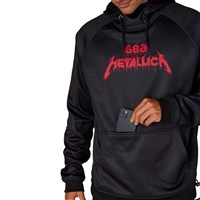 686 Men's 686 x Metallica Bonded Fleece Pullover Hoody - Metallica Black