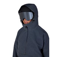 686 Women's Outline Shell Anorak - Navy Denim
