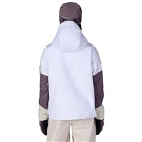 686 Women's Outline Shell Anorak - White Colorblock