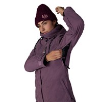 686 Spirit Insulated Jacket - Women's - Black Plum Grid Corduroy