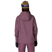 686 Women's Waterproof Hoody - Black Plum