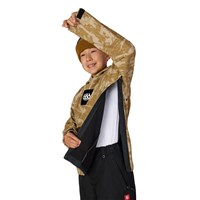 686 Youth Waterproof Hoody - Bronze Scratch Camo