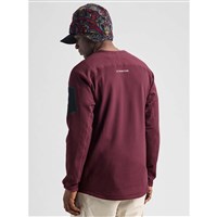 Burton Men's [ak] Baker Stretch Fleece Crew - Rum Raisin