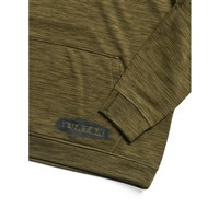 Burton Men's Oak Pullover Hoodie - Dried Moss Heather