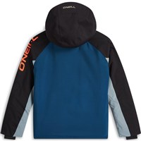 O'Neill Boy's FWC Cruz Mean Machine Snow Jacket - Black Out Colour Block