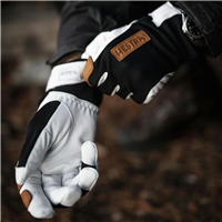 Hestra Unisex Ergo Grip Active Wool Terry Glove - Black / Off White
