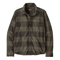 Patagonia Men's Stretch Fjord Flannel Shirt - Soft Check / Basin Green