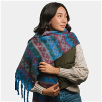 Pistil Fawn Scarf - Blue