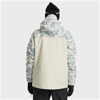 Quiksilver Men's Mission Print 20K Jacket - Bone White