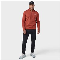 Stio Men's Glide Power Stretch Half Zip - Redrock Heather