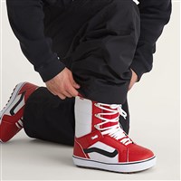 Vans Men's HI Standard OG Boot - Red / True White