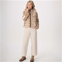 Krimson Klover Women's Bella Vest - Oat / Natural Jacquard