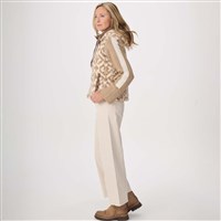 Krimson Klover Women's Bella Vest - Oat / Natural Jacquard