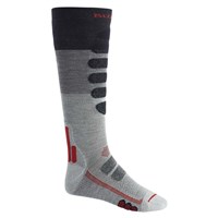 Burton Men's Performance + Lightweight Compression Socks - Gray Heather Block