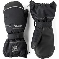 Hestra Baby Zip Mitt - Black / Black