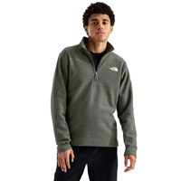 The North Face Men's Textured Cap Rock 1/4 Zip - New Taupe Green Heather