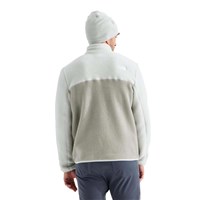 The North Face Men's Yumiori 1/4 Zip - Stone Slab / Cumulus Cloud